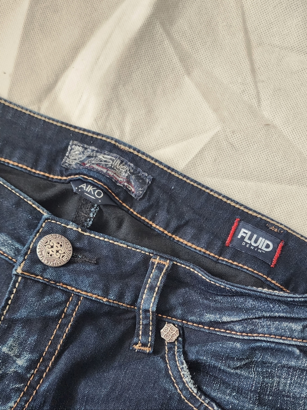 Silver Jeans Aiko High Skinny Jeans Size 32x31 - Picture 2 of 8
